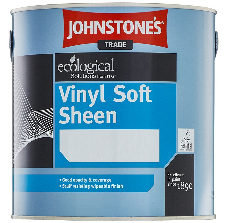 Краска акрилово-виниловая Johnstones Vinyl Soft Sheen 5 л