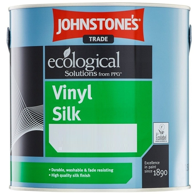 Краска водоэмульсионная Johnstones Vinyl Silk база L 5 л
