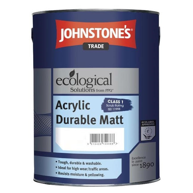 Краска интерьерная акриловая Johnstones Acrylic Durable Matt база L 2,5 л