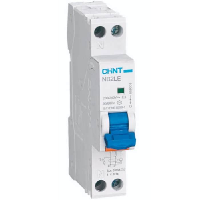Выключатель автоматический дифференциального тока Chint NB2LE 689002 16А 30мА 6кА