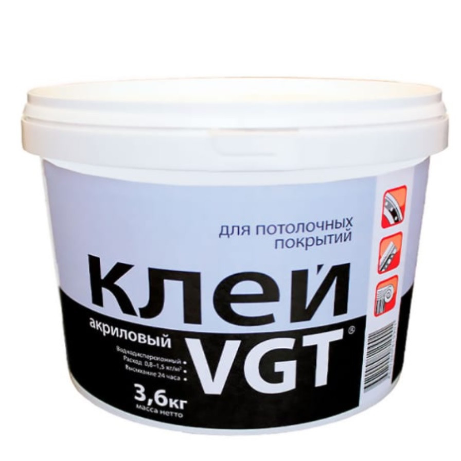 Клей для потолочных покрытий VGT 3,6 кг