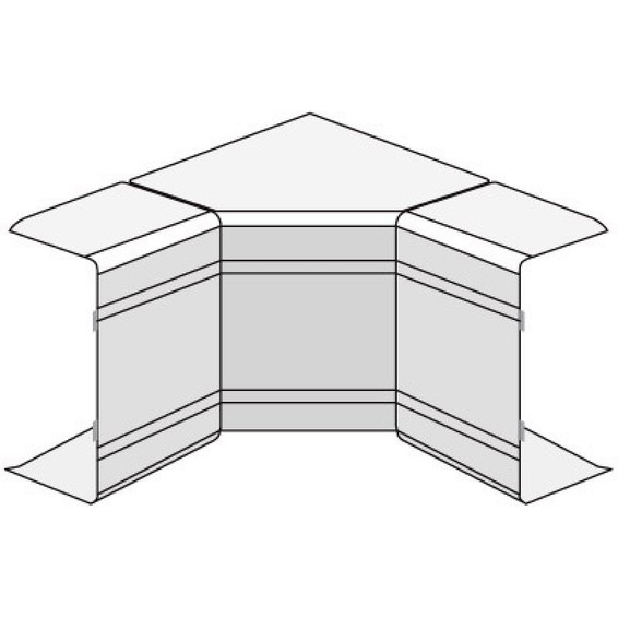 NIAV 100x80 Угол внутренний изменяемый (70-120°) (упак. 4шт) ( DKC код: 01733 )