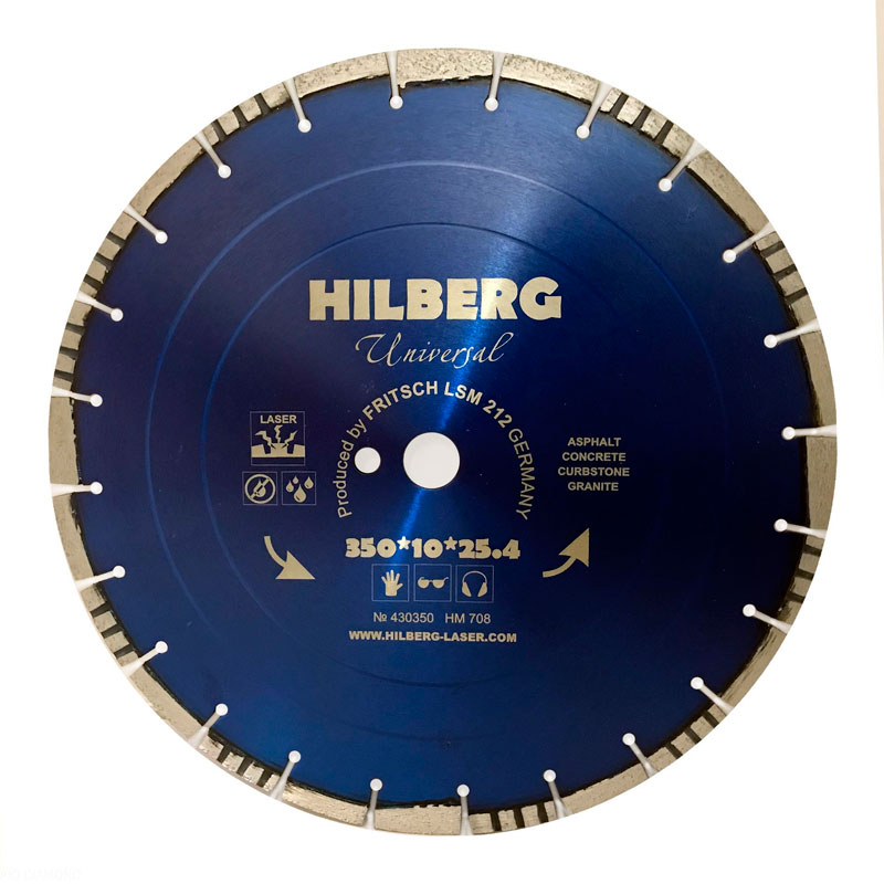 Диск алмазный Hilberg Universal Laser 350 мм