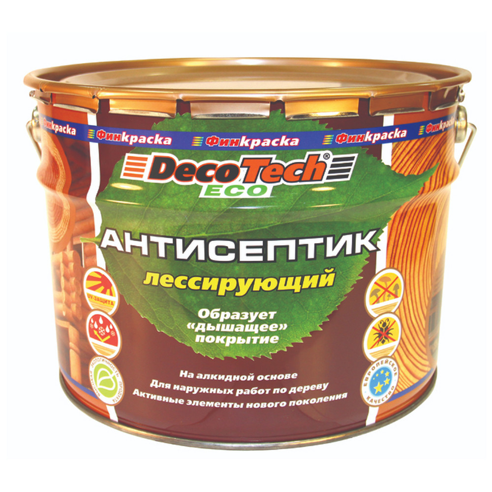 Антисептик DecoTech Eco 00-00014477 сосна 10 л