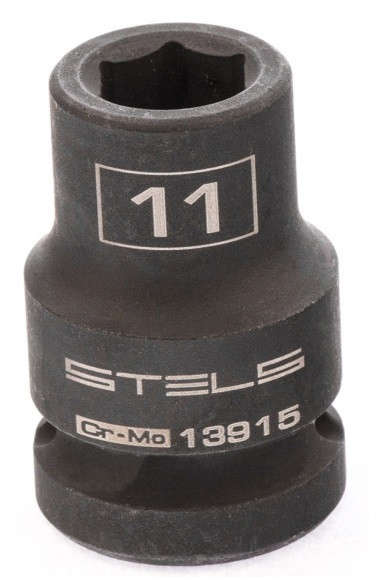 Головка ударная шестигранная Stels 13915 11 мм