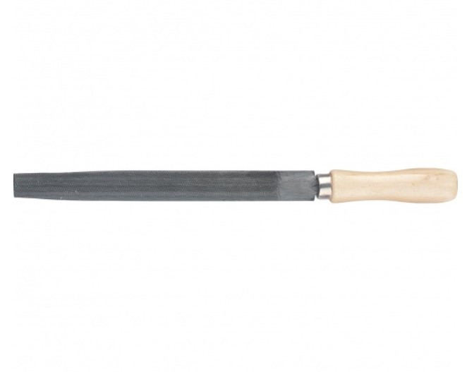 Напильник Сибртех 16323 150 мм полукруглый 2 деревянная ручка