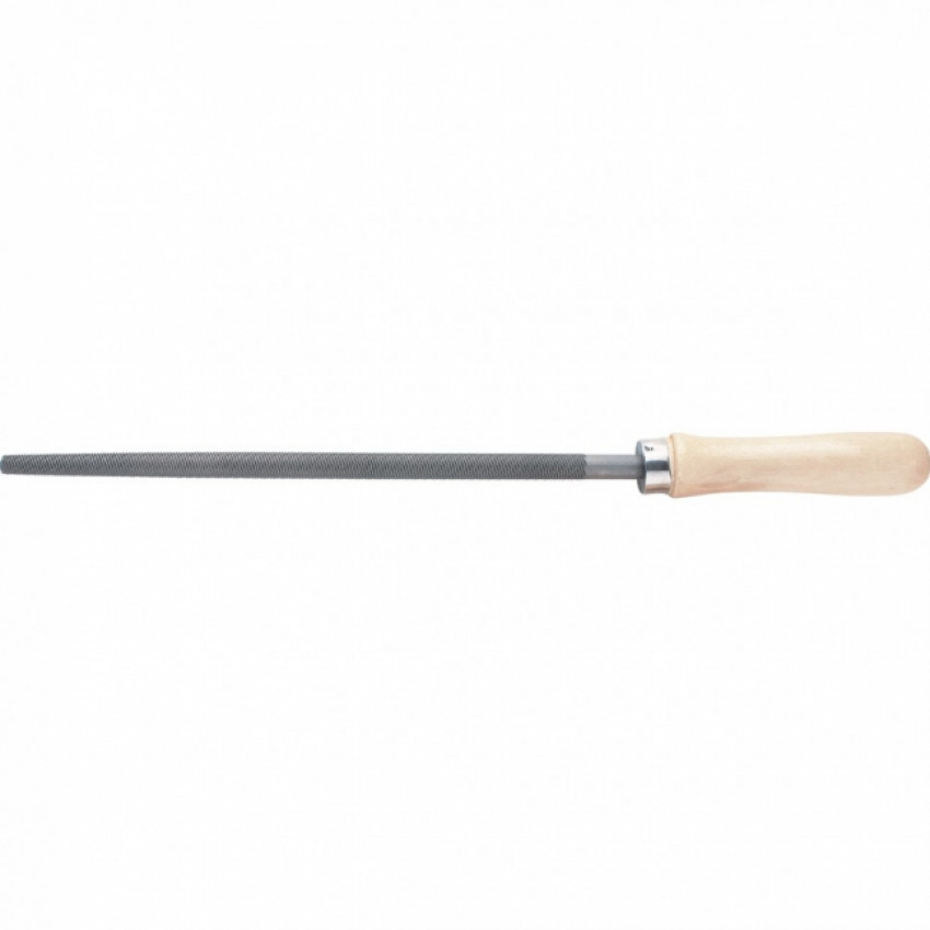 Напильник Сибртех плоский 200 мм деревянная ручка 15926