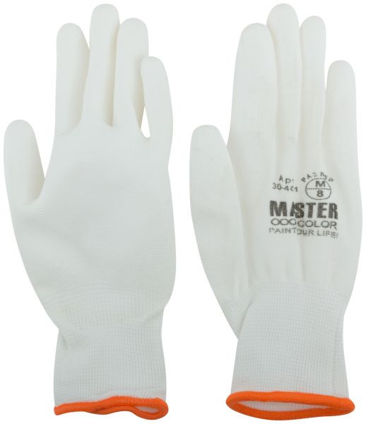 Перчатки Master Color 30-4021 М/8 с полиуретановым покрытием