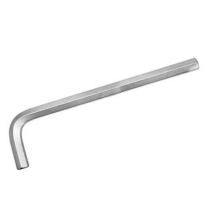 Ключ имбусовый, 10 мм, hex, 45x, закаленный, никель сибртех /12343