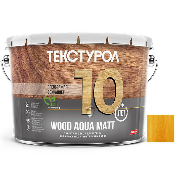 Средство для защиты древесины Текстурол Wood Aqua Matt 13927 Сосна 0,8 л