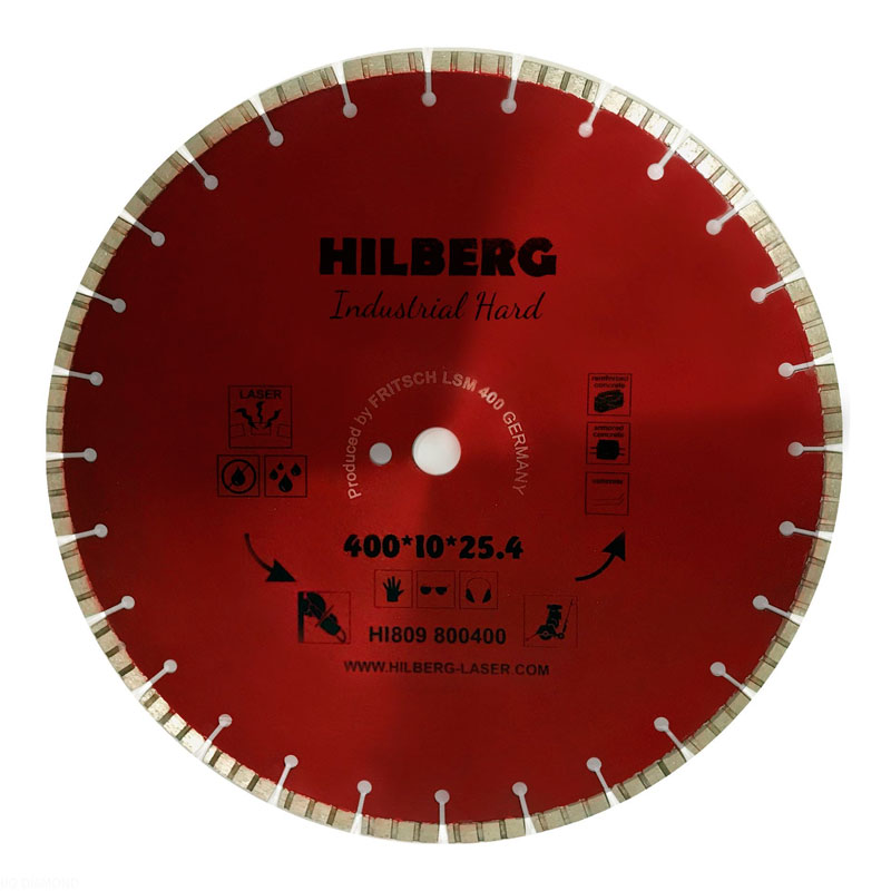 Диск алмазный Hilberg Industrial Hard 400 мм