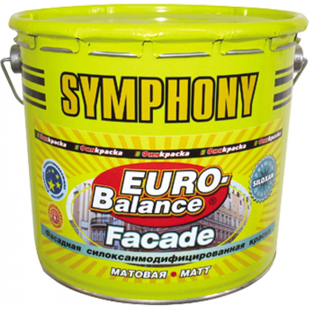 Краска Symphony Euro-Balance Facade Siloxan LAP 2,7 л