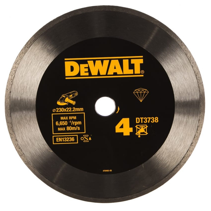 Круг алмазный Dewalt DT3738-XJ по керамике 230х22,2 мм