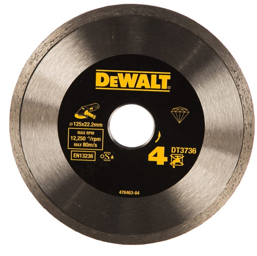 Круг алмазный Dewalt DT3736-XJ по керамике 125х22,2 мм