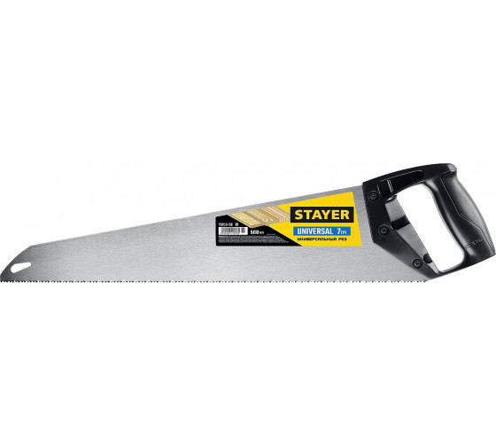 Ножовка универсальная Stayer 15050-50_z03 Universal 500 мм 7 TPI