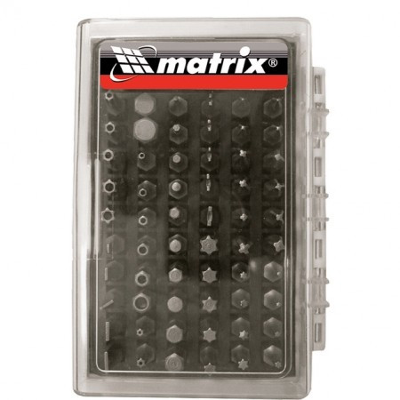 Набор бит с магнитным держателем Matrix 11387 61 шт