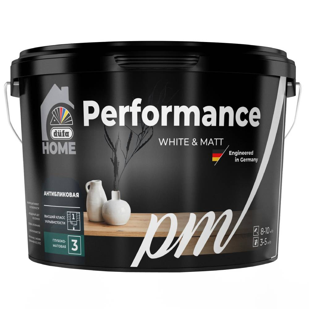 Краска интерьерная Dufa Premium Home Performance глубокоматовая База 1 0,9 л