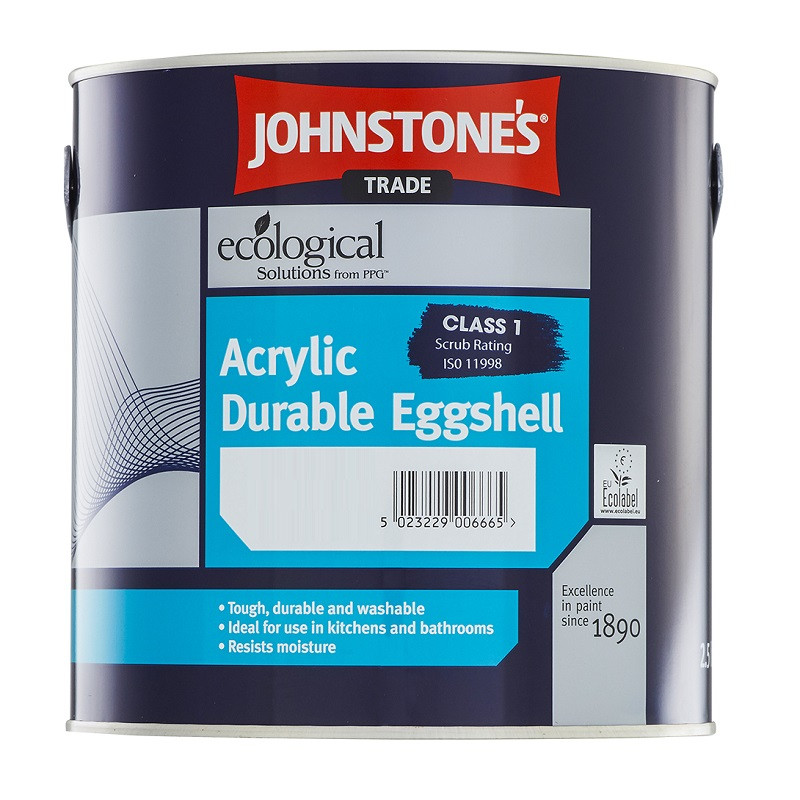 Краска интерьерная акриловая Johnstones Acrylic Durable Eggshell 5 л