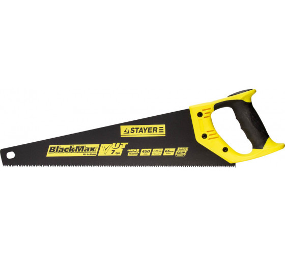 Ножовка универсальная Stayer 2-15081-45_z01 Cobra Black 450 мм 7 TPI