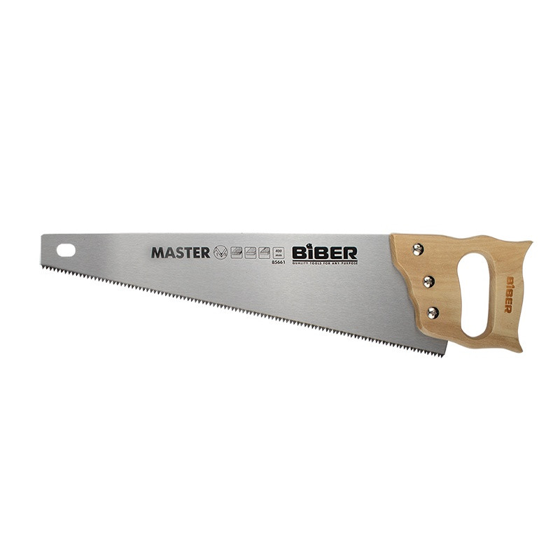 Ножовка по дереву Biber Мастер TPI 6 400мм 85661
