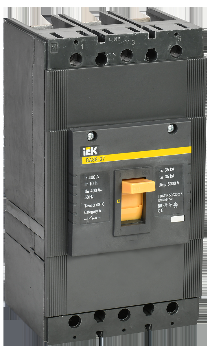 Автоматический выключатель IEK SVA40-3-0400 ВА88-37 3Р