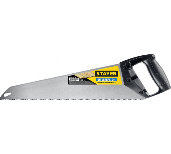 Ножовка универсальная Stayer 15050-45_z03 Universal 450 мм 7 TPI