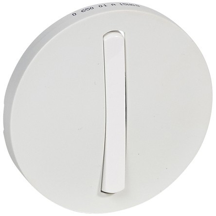 Лицевая панель для выключателя Legrand Celiane 65001 slim одноклавишная белая