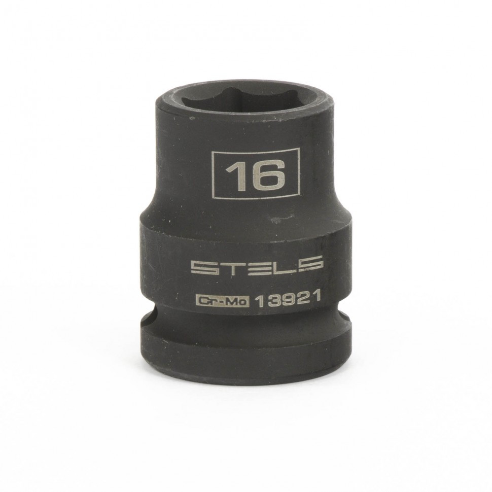 Головка ударная шестигранная Stels 13921 16 мм