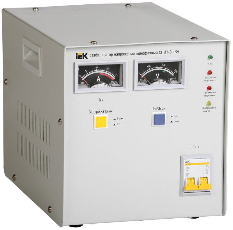 Стабилизатор напряжения IEK IVS10-1-03000 СНИ1-3 кВА