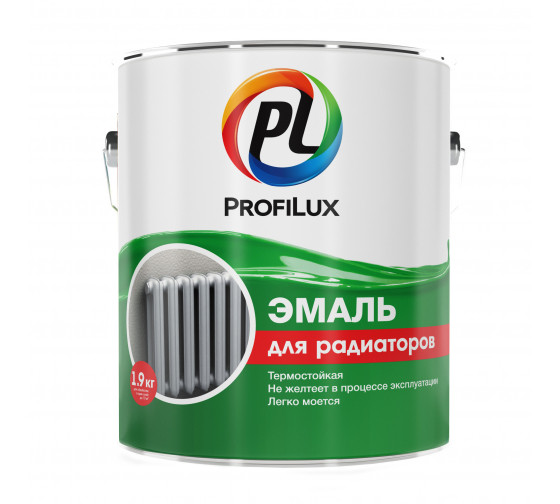 Эмаль ProfiLux для радиаторов на алкидной основе 1,9 кг