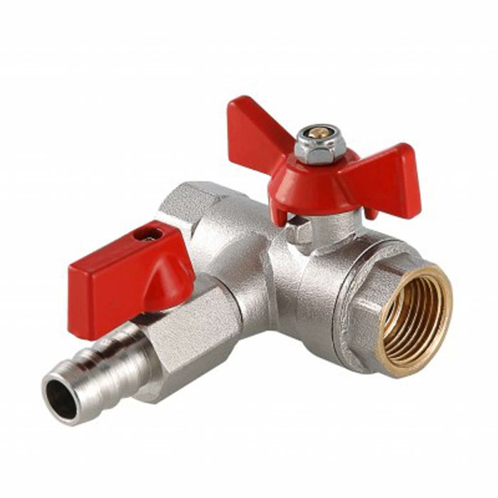 Кран шаровый 1/2" вн/вн VALTEC с обратным клапаном и дренажом 522003766884468216779552531273 - фото 44248