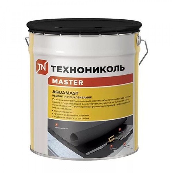 Мастика Технониколь AquaMast 18кг  для ремонта FsT99X6CizBlXlTcXwbsN0 - фото 46734