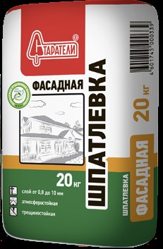 Шпатлевка Старатели фасадная 20кг 5-KZ07EniUDvmT4sMCT5o2 - фото 47339