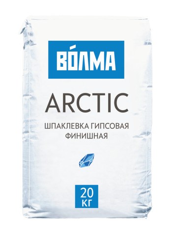 Шпаклевка гипсовая Волма Arctic финишная белоснежная, 20 кг WwRkiNRyju9AUAwVqaB7L3 - фото 47907