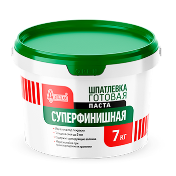 Шпаклевка готовая суперфинишная Старатели, 7 кг fHfX7bj9jZYC2erWHUbn-2 - фото 47952