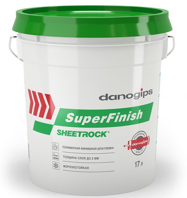 Шпаклевка готовая финишная DANOGIPS SuperFinish 18 кг(11л) nn1NrLIogbRJKf4TPPRa21 - фото 47990