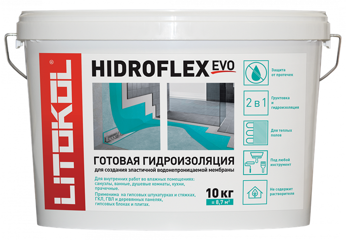 Литокол HIDROFLEX гидроизоляция 10кг NJeinP8Fj-l63LQy2-gkY2 - фото 48132