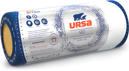 Утеплитель URSA GEO М 11 Фольга 12500х1200х50мм klq86OfbiJAgWcQaIp6VU0 - фото 48318