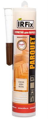 IRFIX PARQUET Акриловый герметик для паркета 310мл "Сосна, Клен, Ясень" 20027 - фото 48348