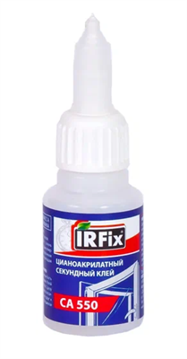 IRFIX CA - 550 Цианоакрилатный секундный клей 20г 20087 - фото 48393