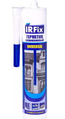 IRFIX UNIVERSAL Герметик силиконовый универсальный 310мл Бесцветный 20003 - фото 48473
