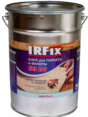 IRFIX SBS-203 Клей для паркета и фанеры 21кг 40002 - фото 48535