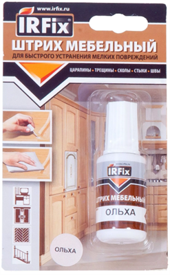 IRFIX ШТРИХ мебельный 20мл "Ольха" 20271 - фото 48588