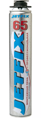 JETFIX 65 Пена монтажная профессиональная 850мл (всесезонная) 10033 - фото 48700