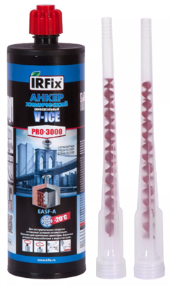 IRFIX PRO-3000 V-ICE EASF  Химический анкер универсальный зимний 410мл 20070 - фото 48762