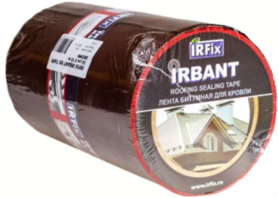 IRBANT Лента бутил-каучуковая для кровли 30см x 10м 31003 - фото 48930