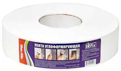 IRFIX Лента бумажная углоформирующая 50мм х 150м 32150 - фото 48934