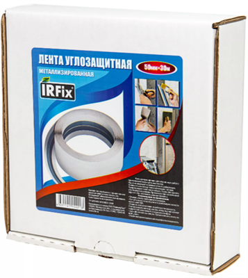 IRFIX Лента углозащитная металлизированная 50мм х 30м 32030 - фото 48938