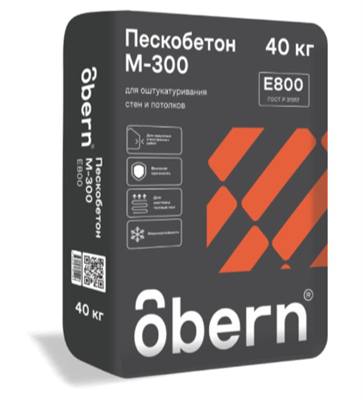 Obern Пескобетон М-300 40 кг 17717 - фото 49021