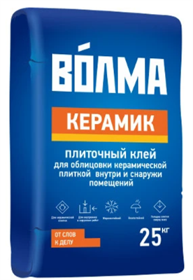 ВОЛМА Керамик 25кг ГОСТ 56387 30001648 - фото 49038